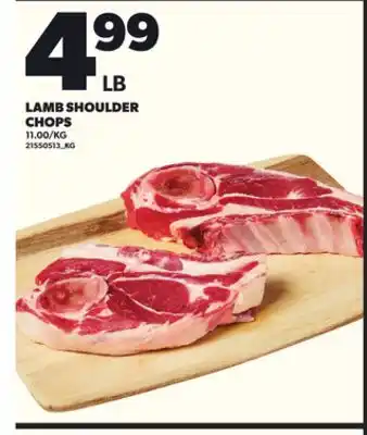 Loblaws LAMB SHOULDER CHOPS offer