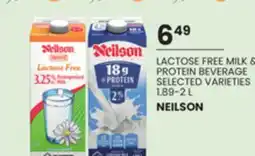 Loblaws NEILSON LACTOSE FREE MILK & PROTEIN BEVERAGE, 1.89-2L offer