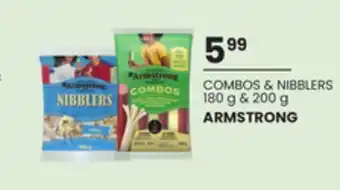 Loblaws ARMSTRONG COMBOS & NIBBLERS, 180G & 200G offer