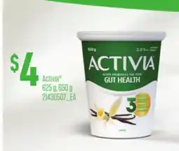 Loblaws ACTIVIA 625G, 650G offer