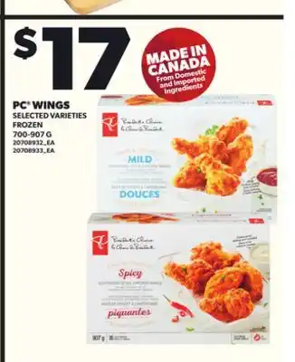 Loblaws PC WINGS 700-907G offer