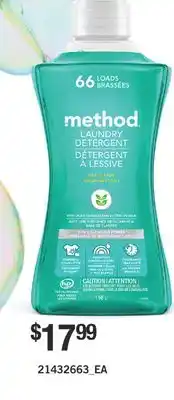 Fortinos METHOD LAUNDRY DETERGENT offer