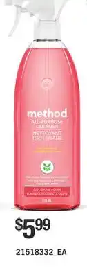 Fortinos METHOD ALL-PURPOSE CLEANER offer