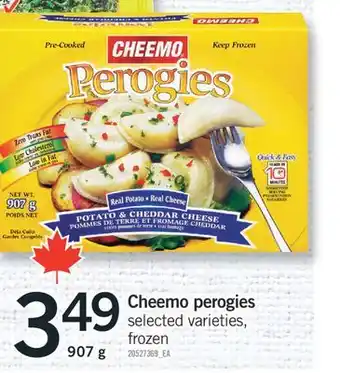 Fortinos CHEEMO PEROGIES, 907 g offer