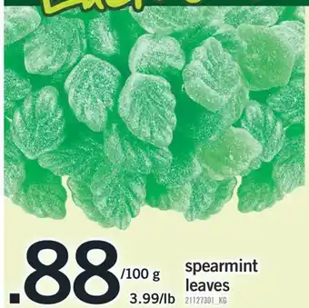 Fortinos SPEARMINT LEAVES offer