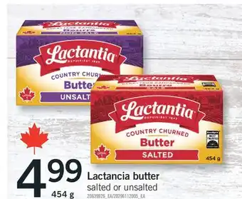 Fortinos LACTANCIA BUTTER, 454 g offer