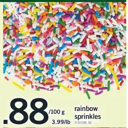 Fortinos RAINBOW SPRINKLES offer