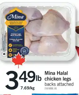 Fortinos MINA HALAL CHICKEN LEGS offer