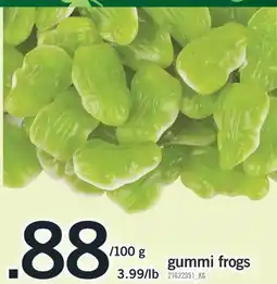 Fortinos GUMMI FROGS offer