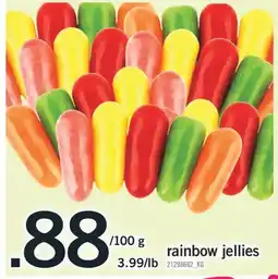 Fortinos RAINBOW JELLIES offer