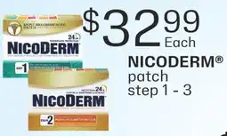 Fortinos NICODERM PATCH STEP 1-3 offer