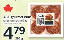 Fortinos ACE GOURMET BUNS, 284 G offer