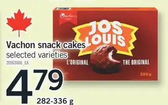 Fortinos VACHON SNACK CAKES, 282-336 G offer