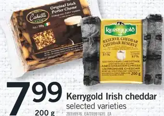 Fortinos KERRYGOLD IRISH CHEDDAR, 200 G offer