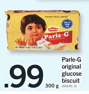 Fortinos PARLE-G ORIGINAL GLUCOSE BISCUIT, 300 G offer