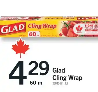 Fortinos GLAD CLING WRAP, 60M offer