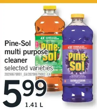 Fortinos PINE-SOL MULTI PURPOSE CLEANER, 1.41 L offer