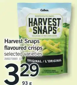 Fortinos HARVEST SNAPS FLAVOURED CRISPS, 93 g offer