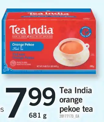 Fortinos TEA INDIA ORANGE PEKOE TEA, 681 G offer