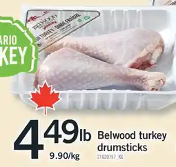 Fortinos BELWOOD TURKEY DRUMSTICKS offer