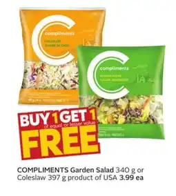 Sobeys Garden Salad offer