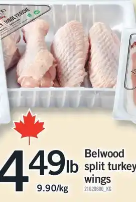 Fortinos BELWOOD SPLIT TURKEY WINGS offer