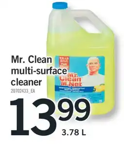 Fortinos MR. CLEAN MULTI-SURFACE CLEANER, 3.78 L offer