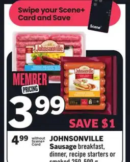 Foodland JOHNSONVILLE Sausage offer