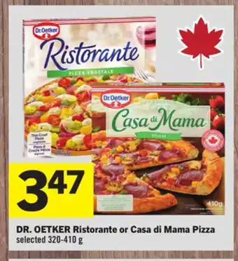 Foodland DR. OETKER Ristorante or Casa di Mama Pizza offer