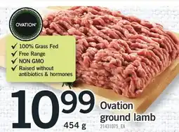 Fortinos OVATION GROUND LAMB, 454 G offer