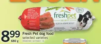 Fortinos FRESH PET DOG FOOD, 680 G offer