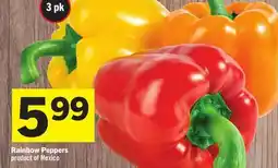 Foodland Rainbow Peppers offer