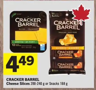 Foodland CRACKER BARREL Cheese Slices offer