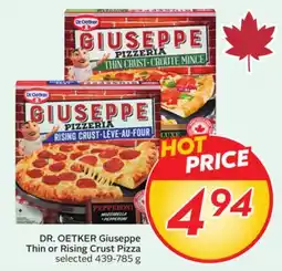 Sobeys Giuseppe Thin or Rising Crust Pizza offer