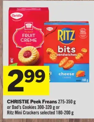 Foodland CHRISTIE Peek Freans offer