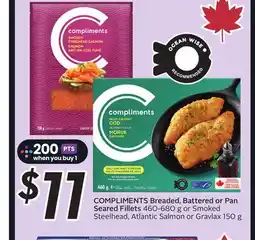 Sobeys Breaded, Battered or Pan Seared Fillets offer