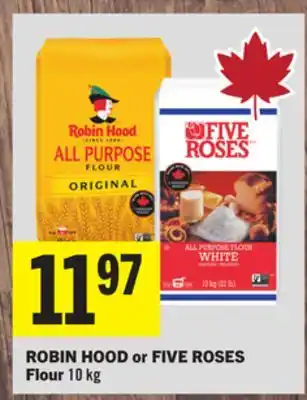 Foodland ROBIN HOOD or FIVE ROSES Flour offer