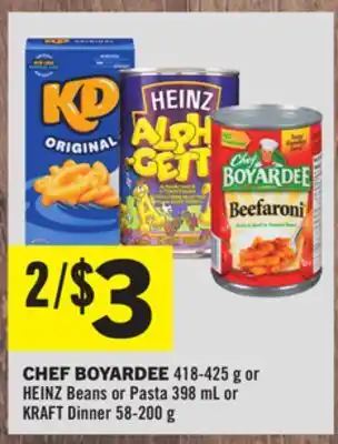 Foodland CHEF BOYARDEE offer