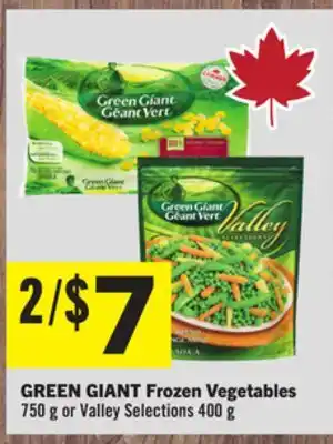 Foodland GREEN GIANT Frozen Vegetables offer