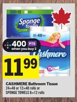 Foodland CASHMERE Bathroom Tissue offer