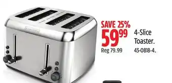 Canadian Tire 4-Slice Toaster offer