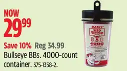 Canadian Tire Daisy Bullseye BBs. 4000-count container offer