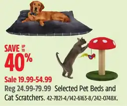 Canadian Tire Petco Selected Pet Beds and Cat Scratchers offer