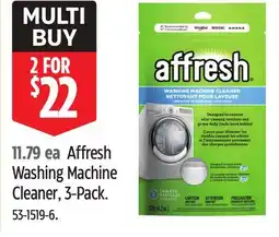 Canadian Tire Affresh Washing Machine Cleaner, 3-Pack offer