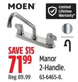 Canadian Tire Manor 2-Handle offer