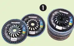 Canadian Tire maximum 41⁄2˝ Assorted Zirconium Flap Discs, 10-Pk offer