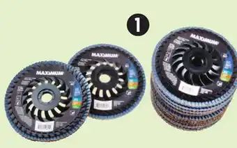 Canadian Tire maximum 41⁄2˝ Assorted Zirconium Flap Discs, 10-Pk offer