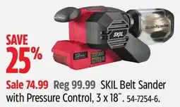 Canadian Tire SKIL Belt Sander with Pressure Control, 3 x 18 offer