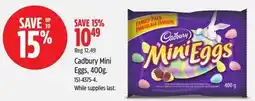 Canadian Tire Cadbury Cadbury Mini Eggs offer