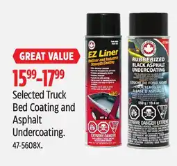 Canadian Tire Dominion Sure Seal Selected Truck Bed Coating and Asphalt Undercoating offer